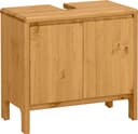OTTO PRODUCTS Jorrick Waschbeckenunterschrank Massivholz Kiefer Beige Bild 2