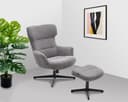 Home affaire Sessel Clarah Relaxsessel TV-Sessel 360 Grad drehbar Anthrazit Bild 2