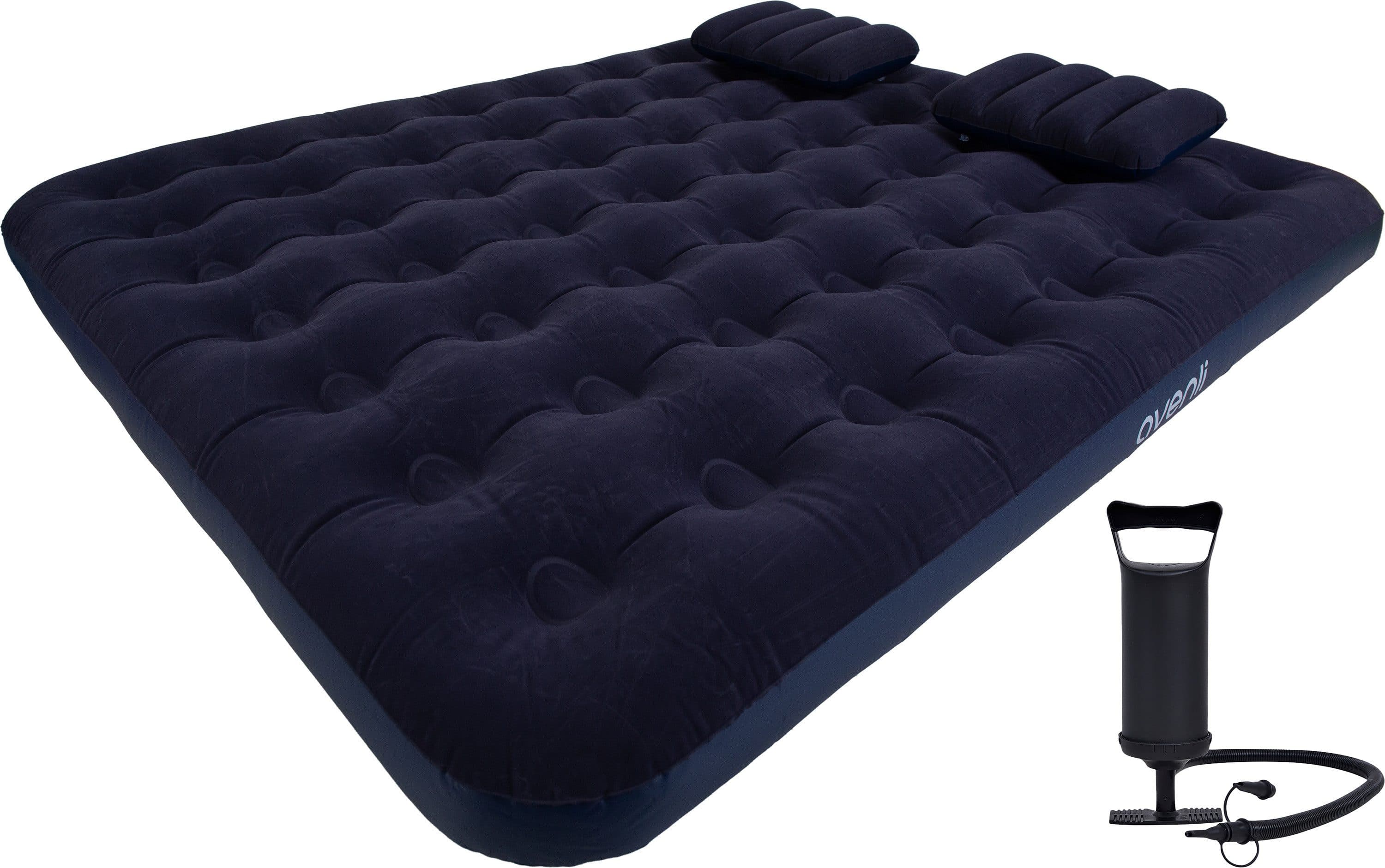 Luftbett mit beflockter Oberfläche, ideal für Camping und Indoor - Bild 2