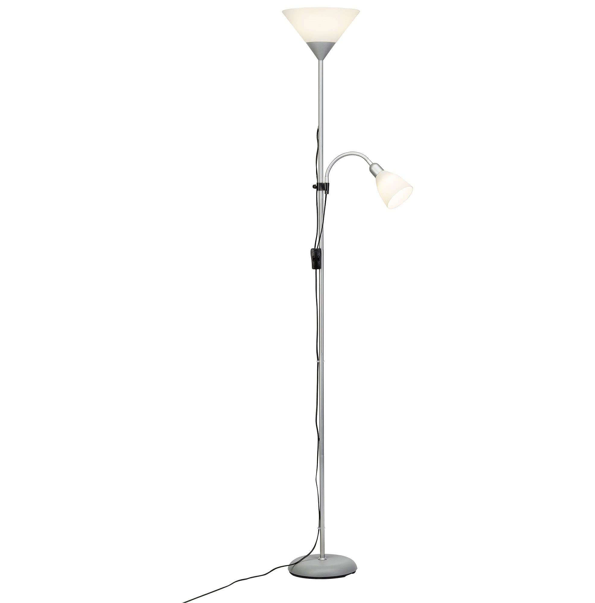 Brilliant Spari LED-Stehleuchte mit Leselampe