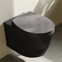 HOROW Hänge WC Komplettset Spülrandlos Toilette Nano Beschichtung Bild 2