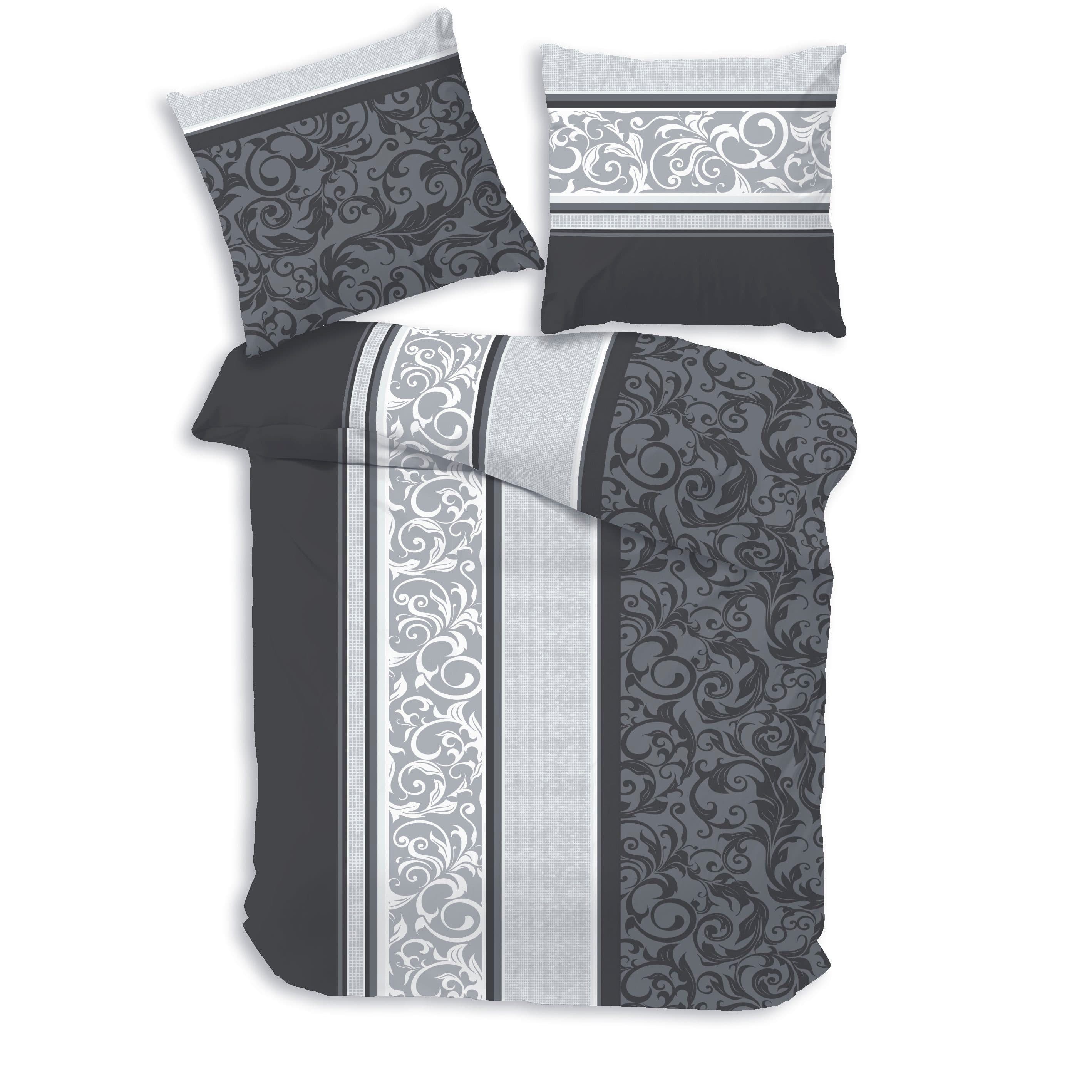 Träumschön Premium Biber Bettwäsche 100% Baumwolle Paisley Winter - Bild 2
