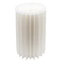 Spetebo Beistelltisch Design Dekotisch aus Papier Weiß Bild 2