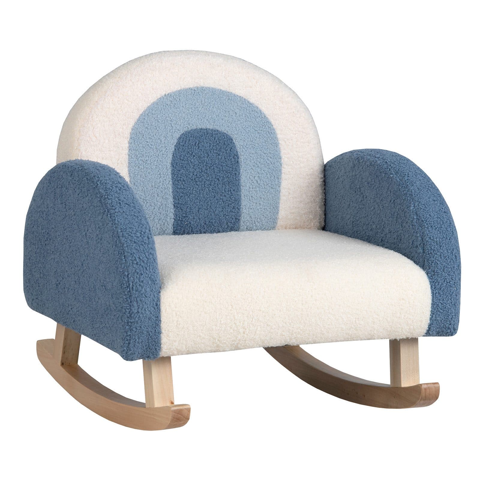 COSTWAY Kindersofa mit Schaukelfunktion Blau - Bild 2