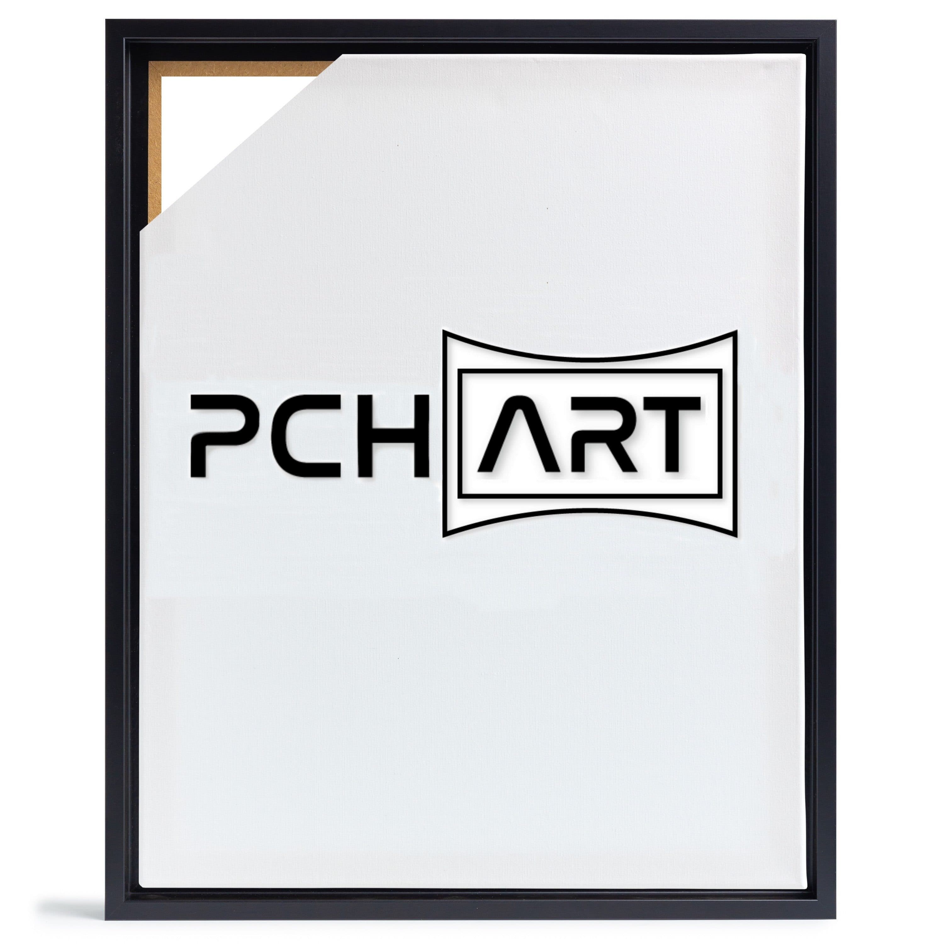 PCH[art] Schattenfugenrahmen Schwarz für Keilrahmen 40mm - Bild 2