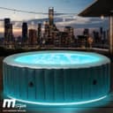 BRAST MSpa Starry COMFORT Aufblasbarer Whirlpool für 6 Personen mit LED Bild 2