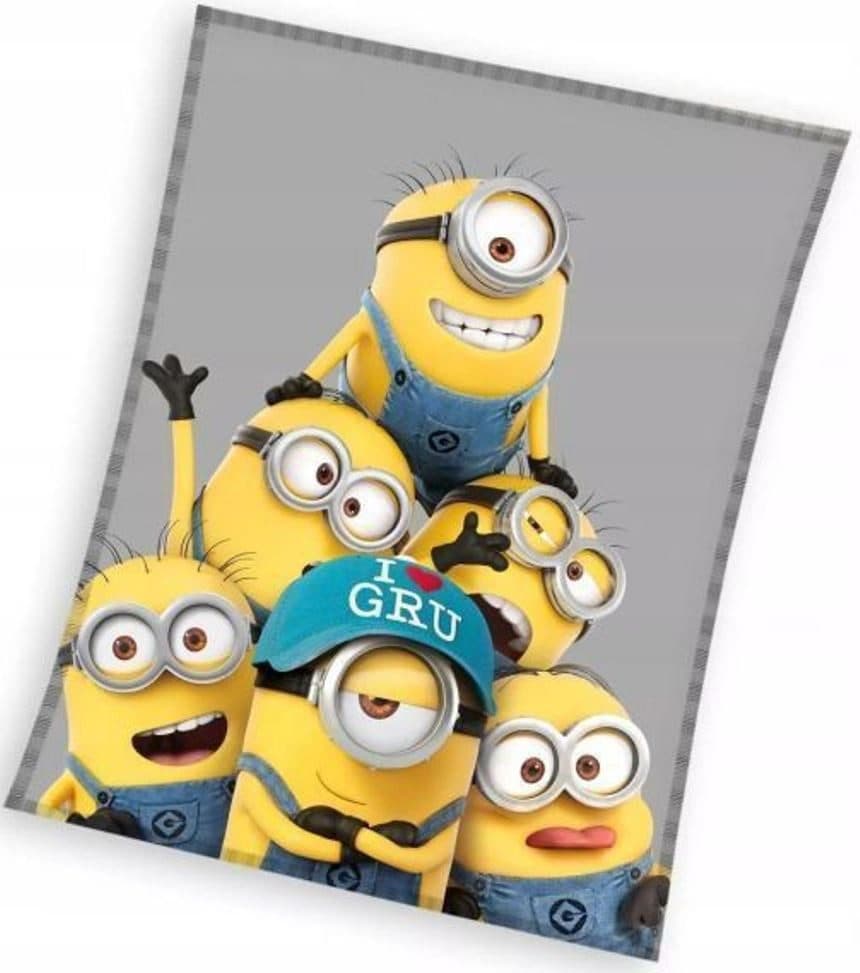 Kinderdecke Minions Fleece Decke 150 x 200 cm