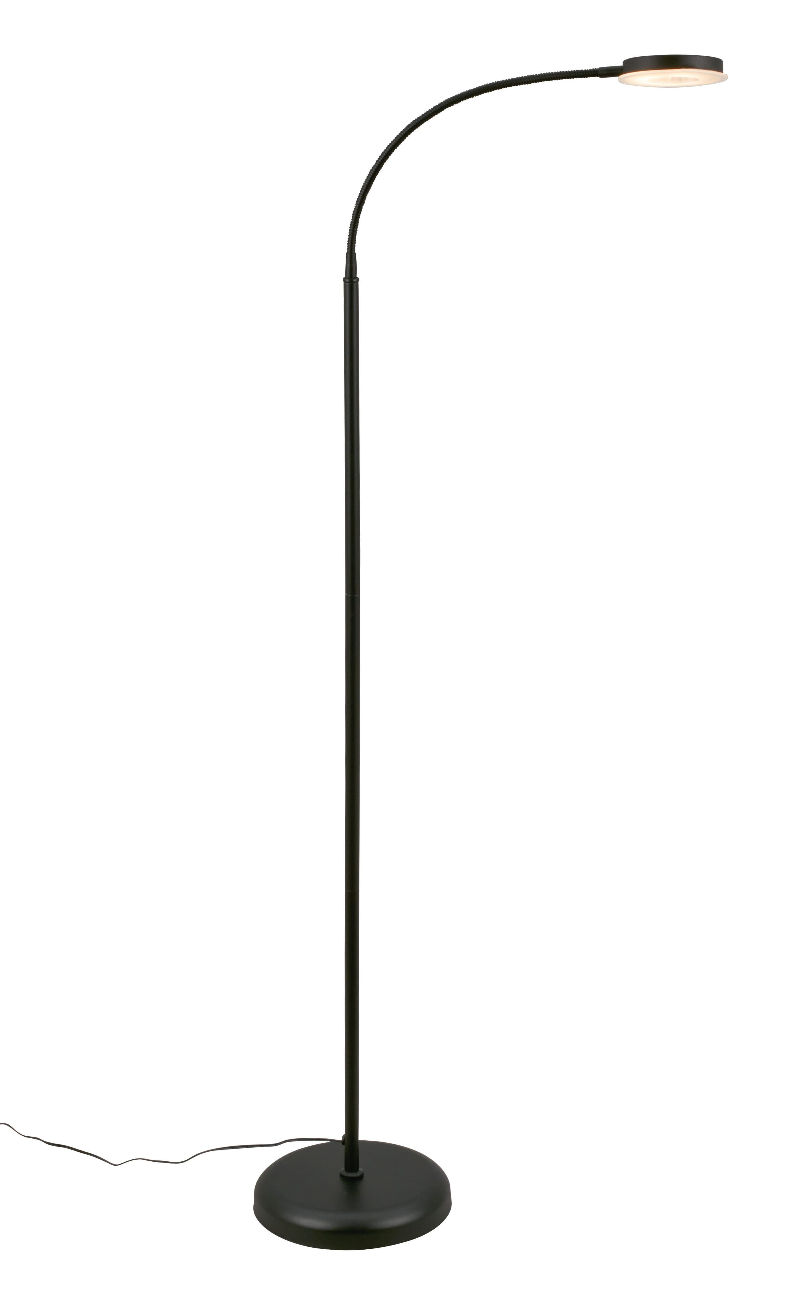 Briloner Leuchten Stehlampe LED Stehleuchte Beige/Schwarz 12W