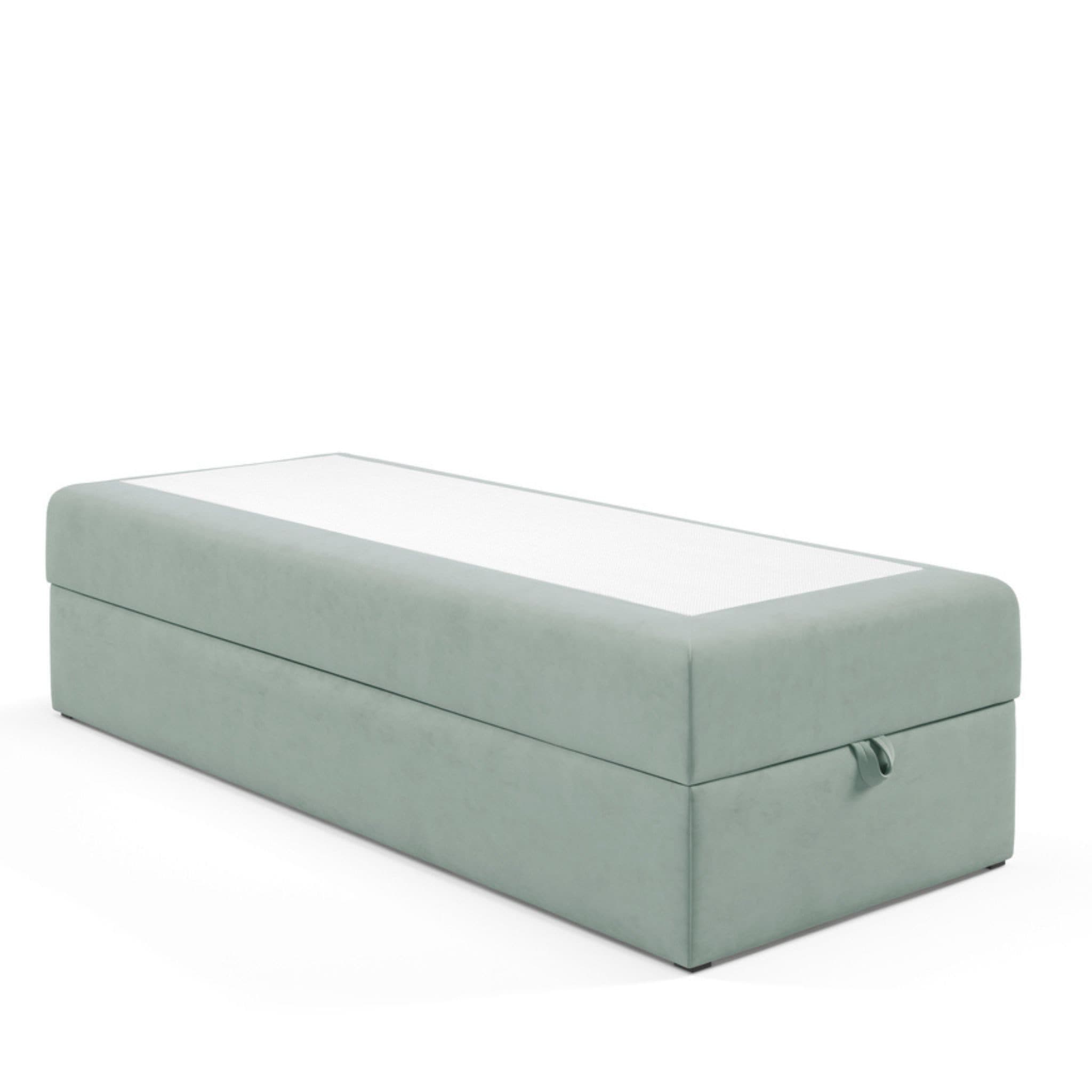 Best for Home Boxspringbett Modern Grün Bonell-Matratze - Bild 2
