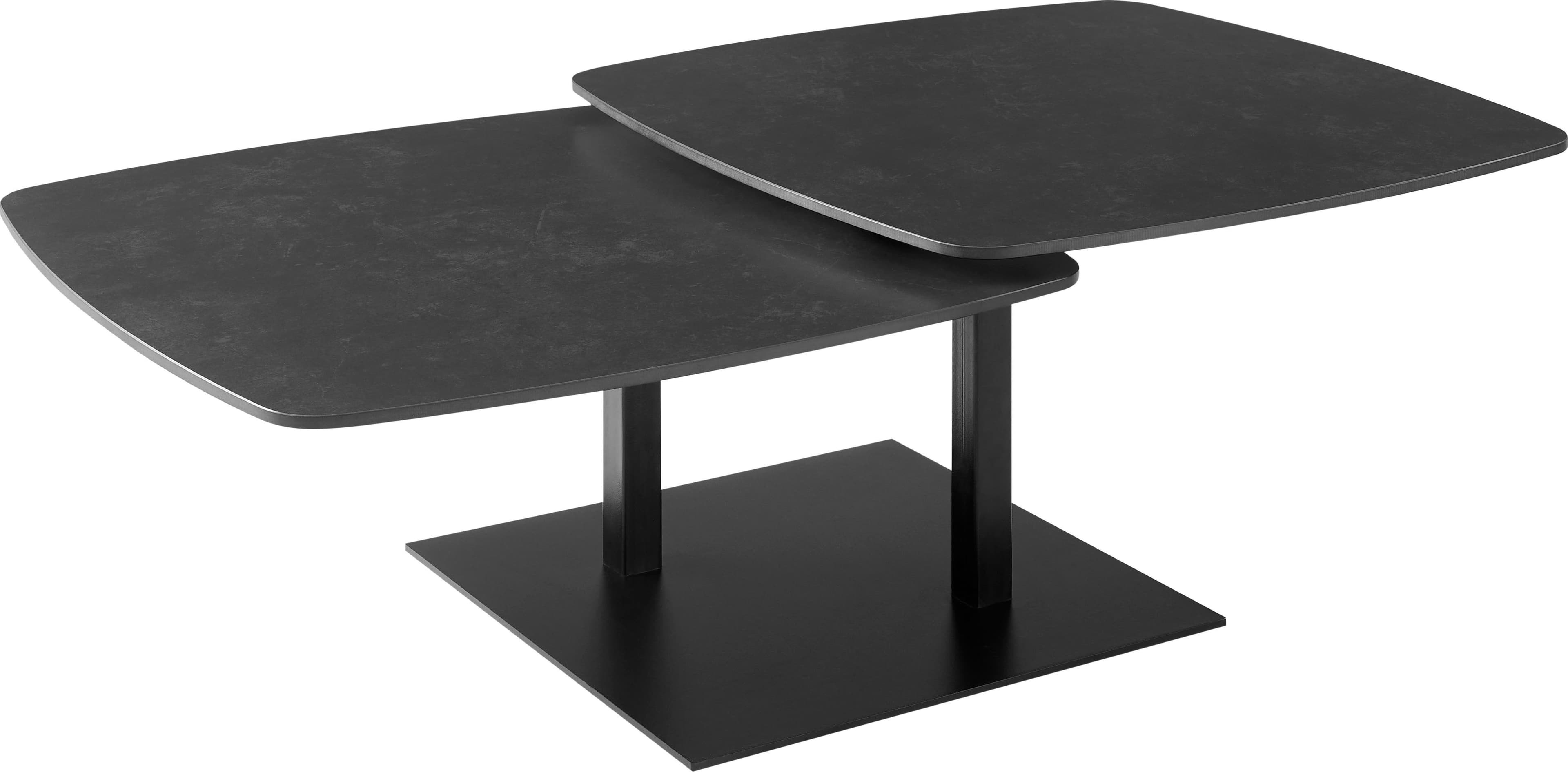 Couchtisch OTTO HOME Orsini Schwarz mit verschiebbarer Tischplatte - Bild 2