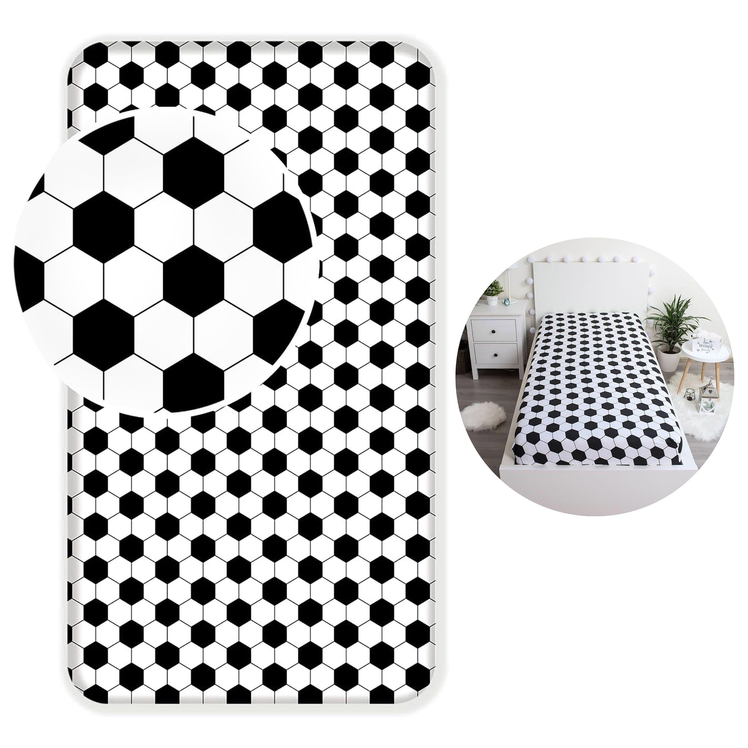 Sarcia.eu Kinderbetttuch Fußball 100% Baumwolle 90x200 cm - Bild 2