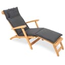 ROG-Gardenline Liegenauflage Anthrazit für Deckchair Bild 2