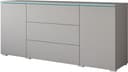 HOME AFFAIRE Sideboard VERA grifflos grau pallad mit LED-Beleuchtung Bild 2