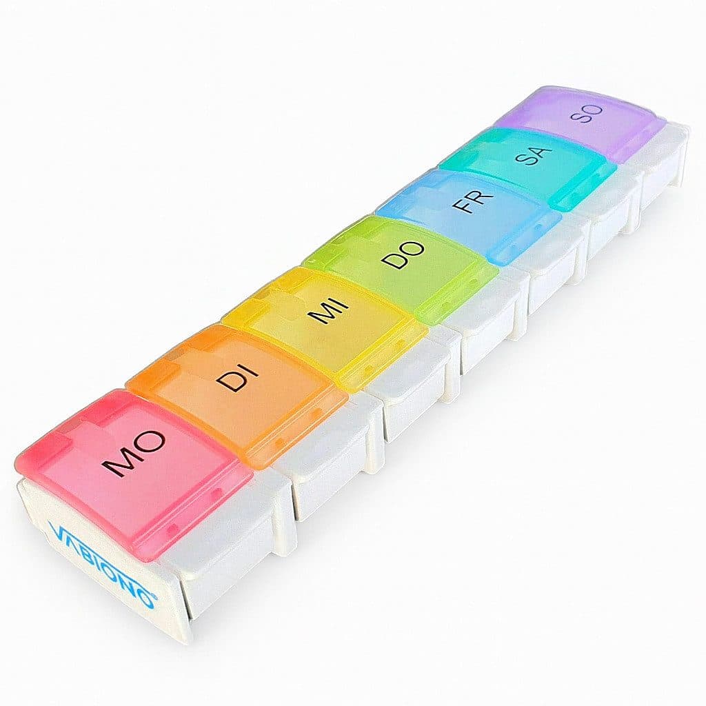 VABIONO Pillendose Tablettenbox Medikamentenbox Wochendosierer - Bild 2