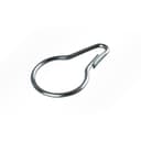 LYSEL® Gardinenring Birnenförmig Stahldraht Universalhaken 30mm Bild 2