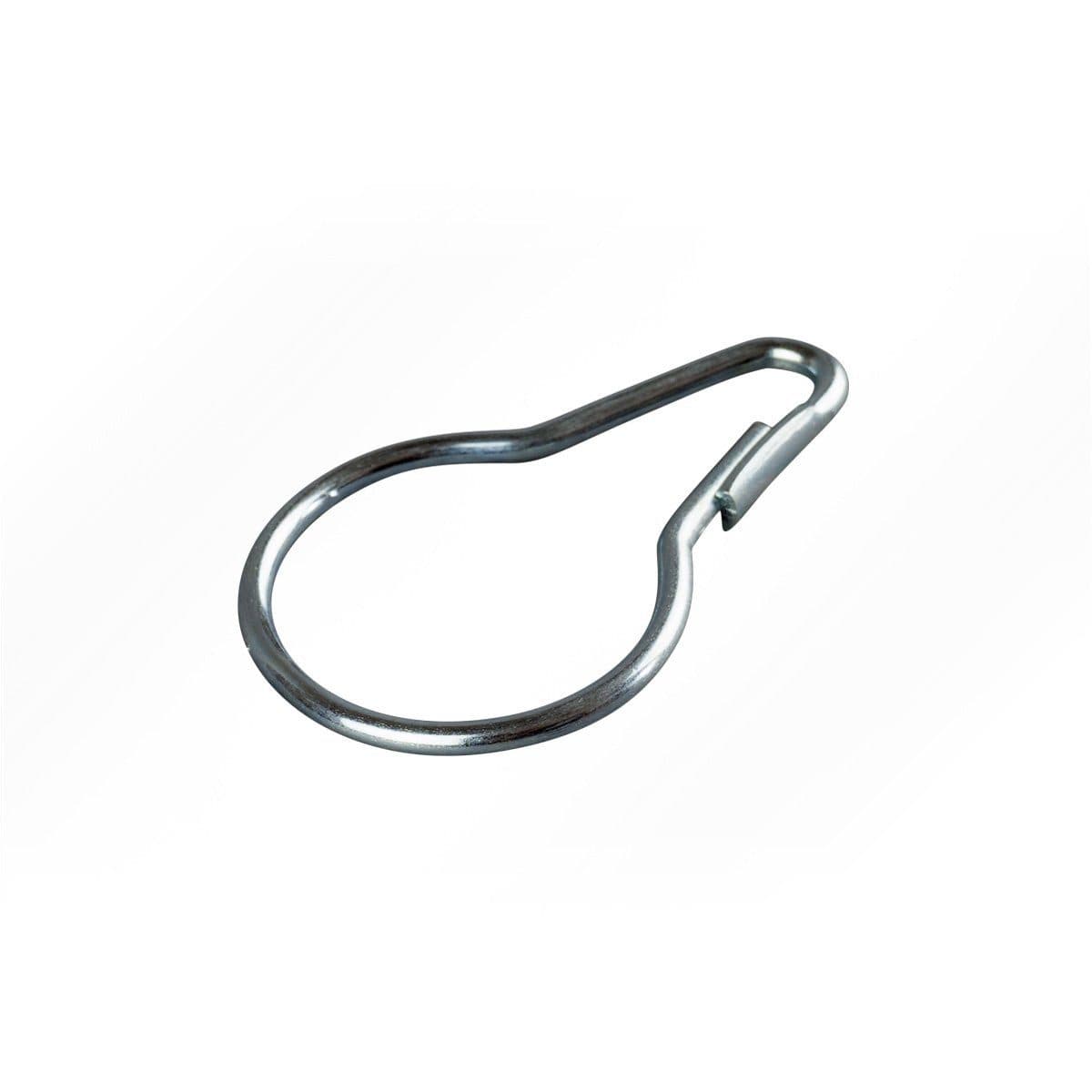 LYSEL® Gardinenring Birnenförmig Stahldraht Universalhaken 30mm - Bild 2