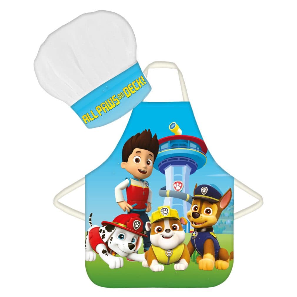 BrandMac Paw Patrol Kochschürze 2-teiliges Set Kinder