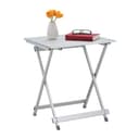 relaxdays Klapptisch Aluminium Silber Bild 2