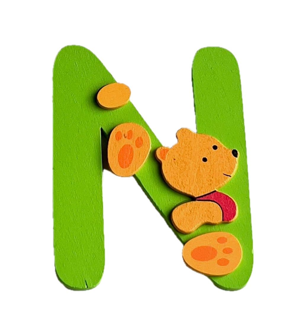 LK Trend & Style Deko-Buchstaben Alphabet Bärchen Motiv Holz - Bild 2
