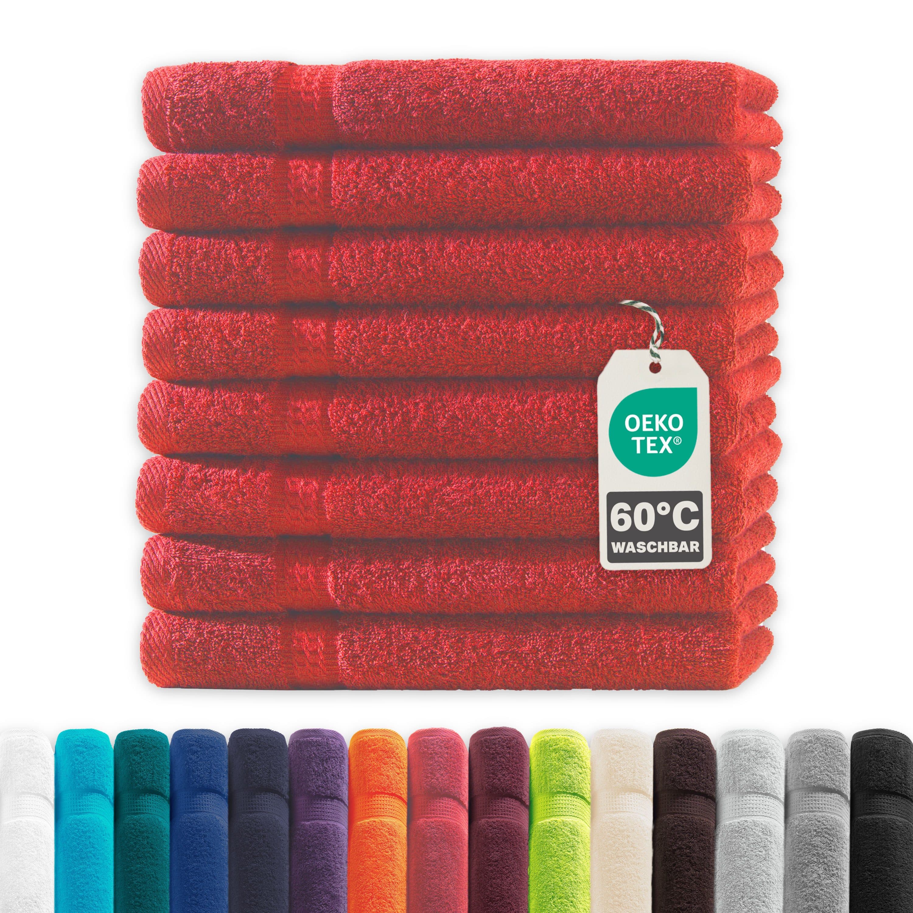 Devior Handtuch Set 8er 30x50 cm Baumwolle - Bild 2