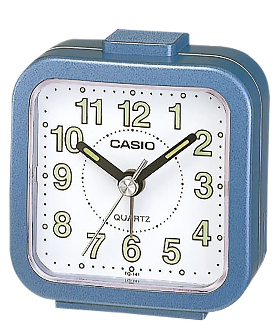Casio Quarzwecker TQ-141 Analog mit Leuchtzeiger