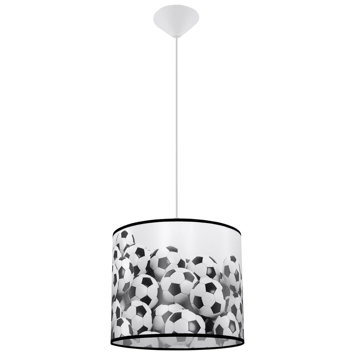 SOLLUX lighting Hängeleuchte Football B 30 Weiß/Schwarz - Bild 2