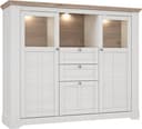 FORTE Highboard Iloppa Braun Moderner Stauraum Bild 2