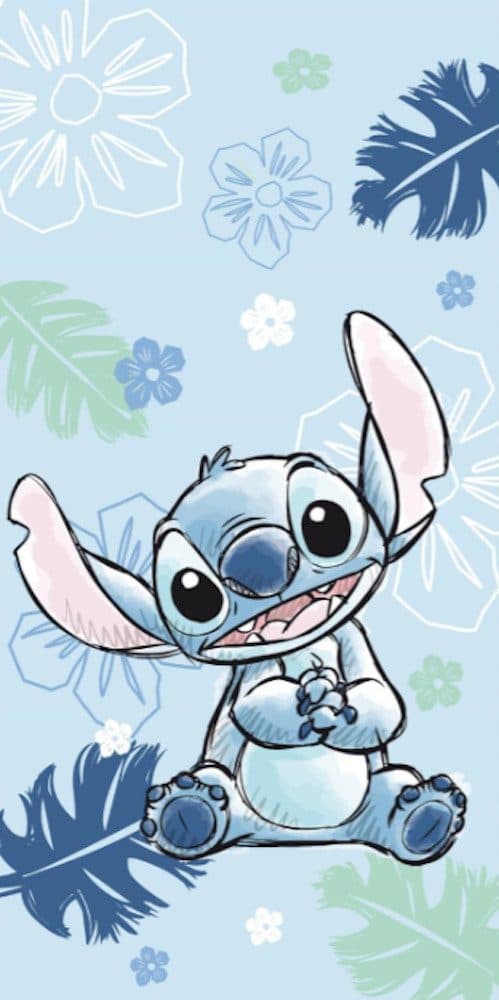 Textiel Trade B.V. Lilo & Stitch Kinderhandtuch Bunt 100% Baumwolle