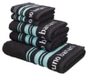 Bruno Banani Handtuch Set Daniel 5-tlg. Anthrazit Walkfrottee Bild 2