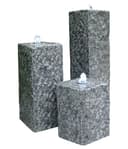 Dehner Gartenbrunnen Nizza mit LED Granit Bild 2