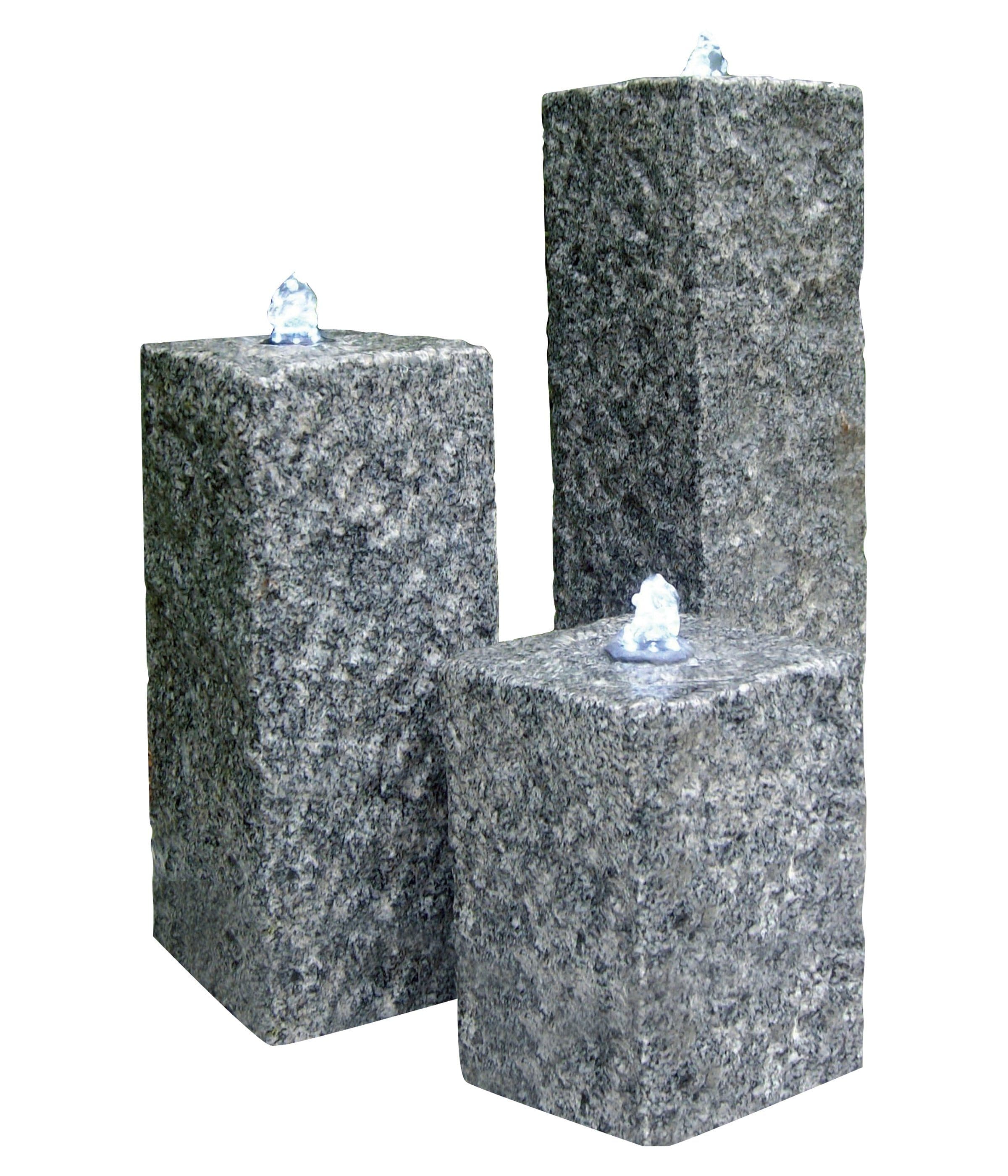 Dehner Gartenbrunnen Nizza mit LED Granit - Bild 2