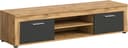HOME AFFAIRE Lowboard AOSTA Grau Wotan Eiche 160cm Bild 2