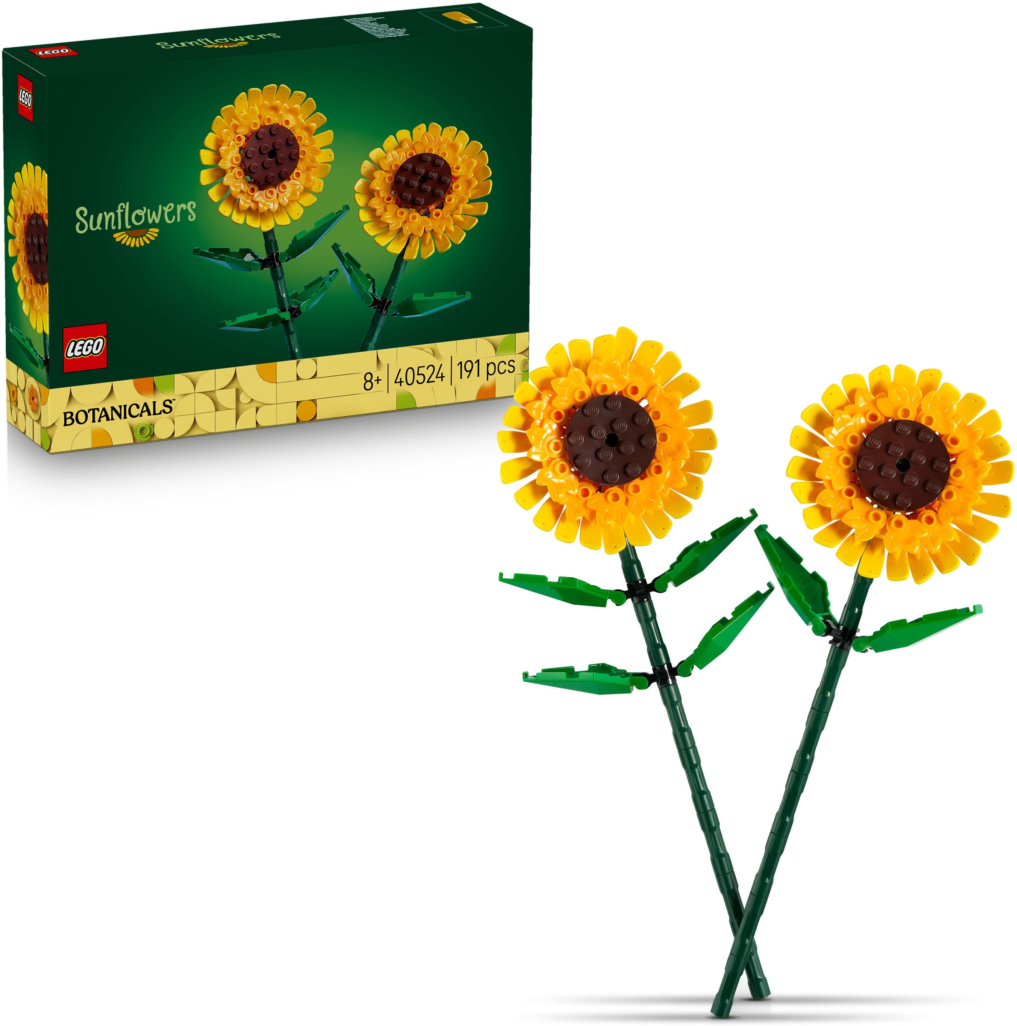LEGO® Sonnenblumen 40524, Lego Botanicals Konstruktionsspielsteine, 191 Teile, Made in Europe - Bild 2