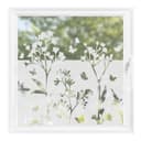 Fensterfolie Wildblumen Schmetterlinge Statisch Haftend Sichtschutz Bild 2