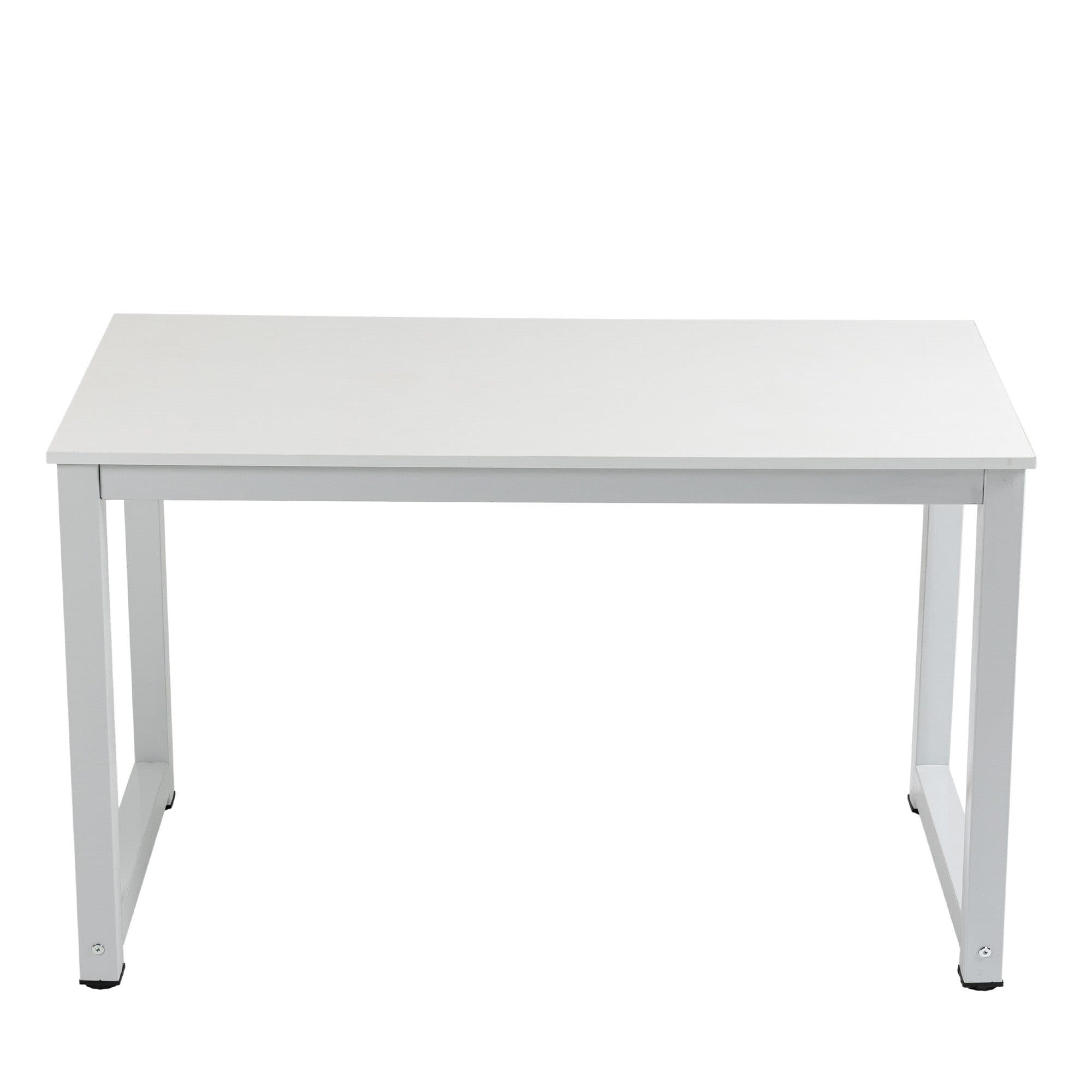 Thanaddo Arbeitstisch 60 x 120 cm Schreibtisch Weiß - Bild 2