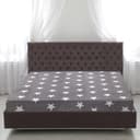 Bestlivings Spannbettlaken Chasmere Touch Anthrazit Sterne Microfaser Bild 2
