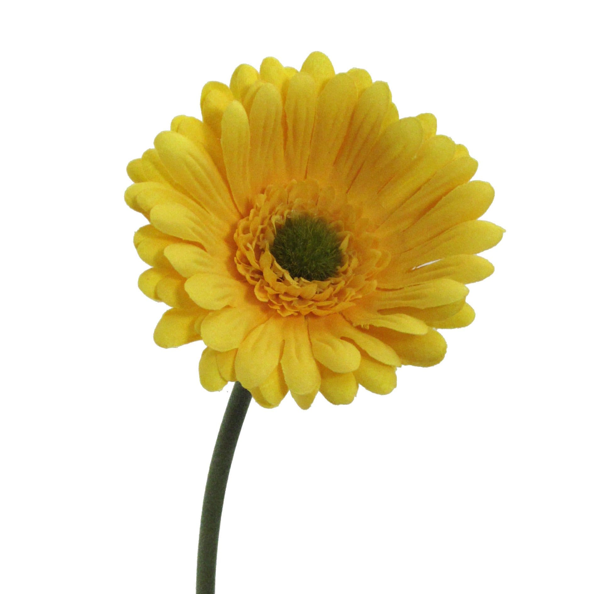 Gasper Kunstblume Gerbera Gelb 50cm