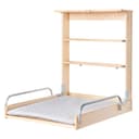 roba Wandwickelregal Klappbar Inkl. Wickelunterlage Grau Beige Natur Bild 2