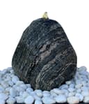 Dehner Granit-Gartenbrunnen River Rock mit LED-Beleuchtung Grau Bild 2