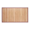 relaxdays Bambus-Badematte Natur mit rutschhemmender Unterseite Bild 2