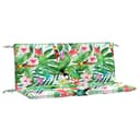 vidaXL Sitzauflage Gartenbank 2 Stk. Bunt Polyester Bild 2