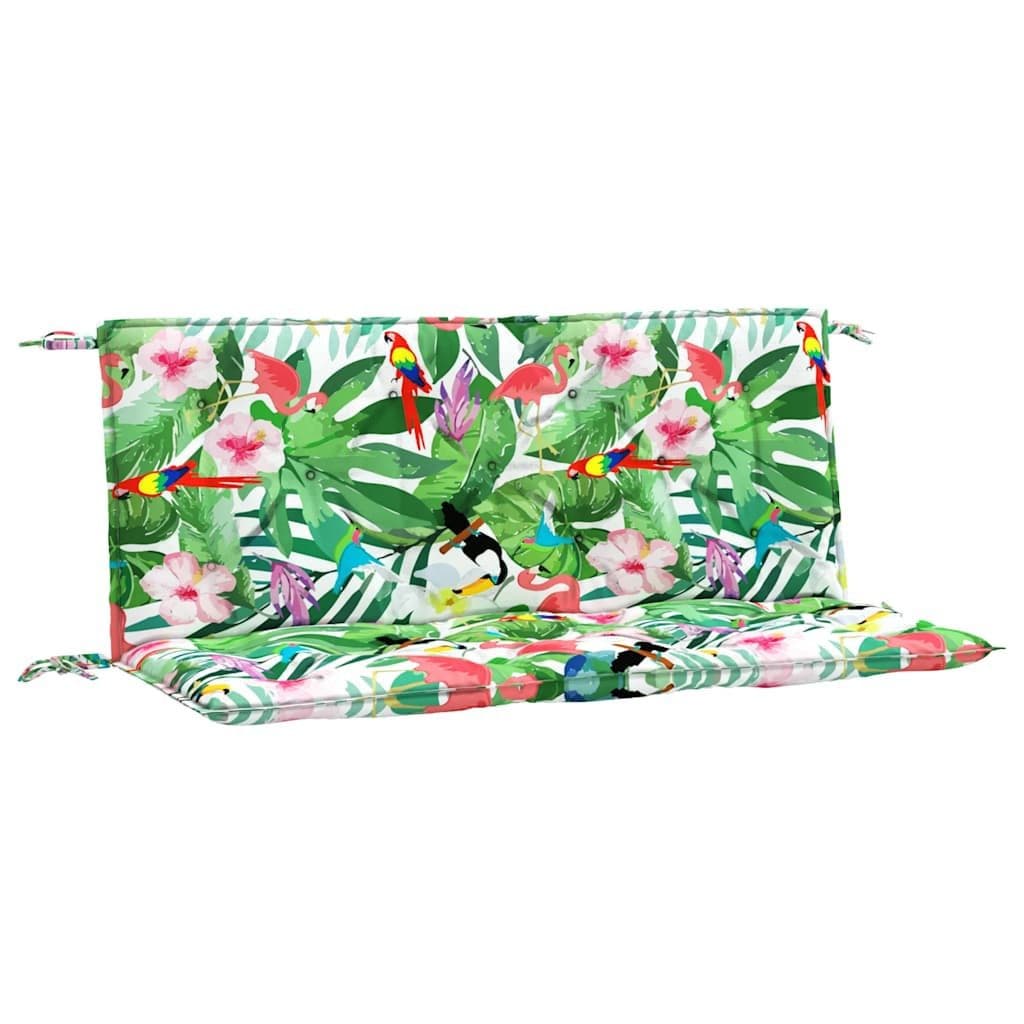 vidaXL Sitzauflage Gartenbank 2 Stk. Bunt Polyester - Bild 2