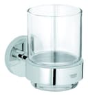 Grohe Glashalter Essentials verdeckte Befestigung, chrom Bild 2