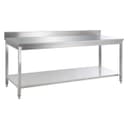GastroHero Arbeitstisch Edelstahl 160x60x85 cm Bild 2
