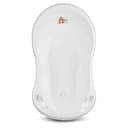 Babykajo Babybadewanne Weiß BPA-frei mit Stöpsel Bild 2