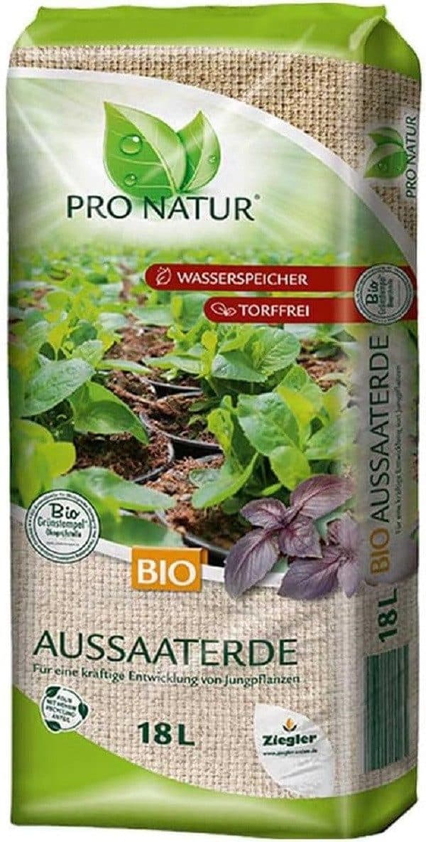 Pro Natur Bio Aussaaterde 18 L - Spezialerde für optimale Keimung