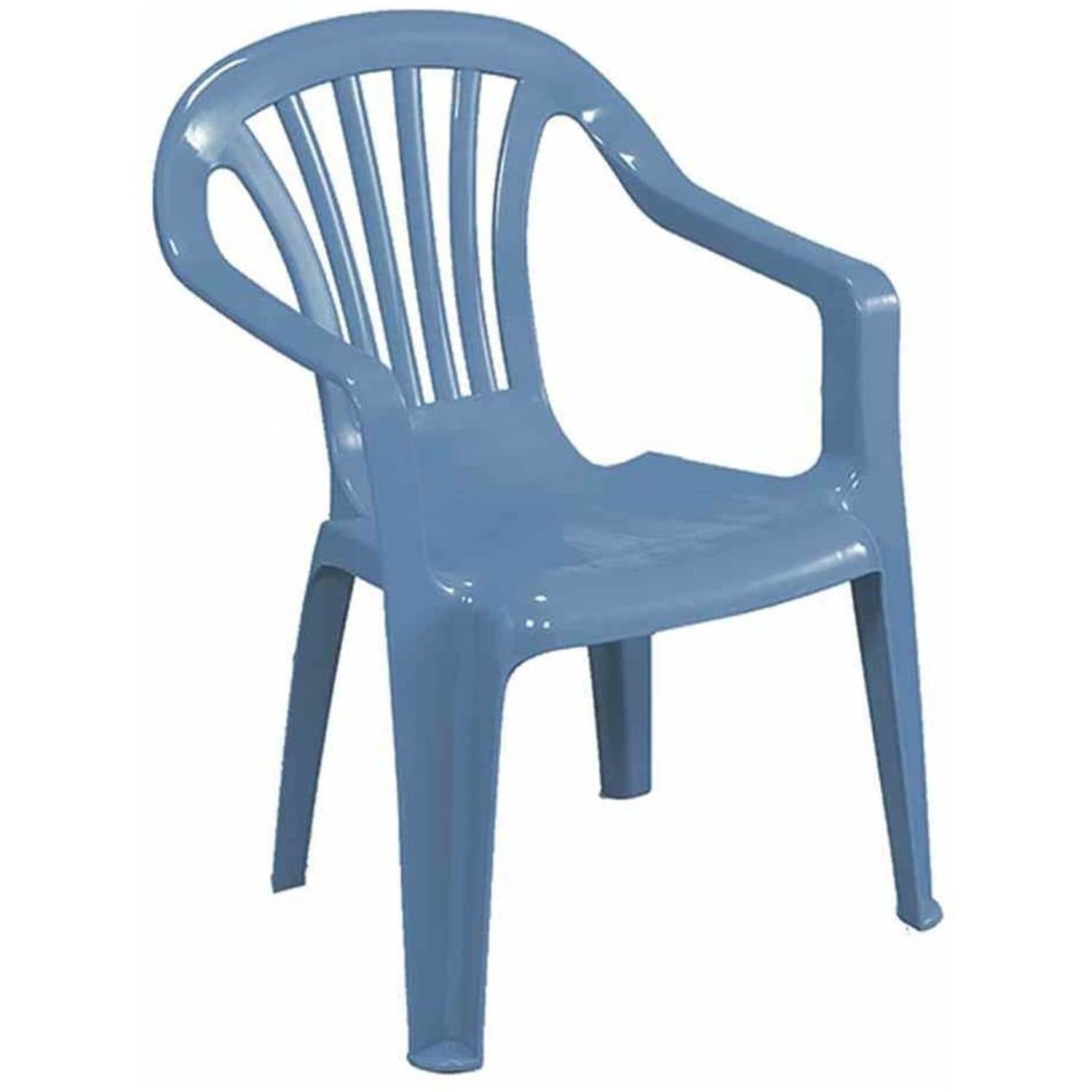 Progarden Kinder Sessel 436017 Hellblau Wetterfest Stapelbar