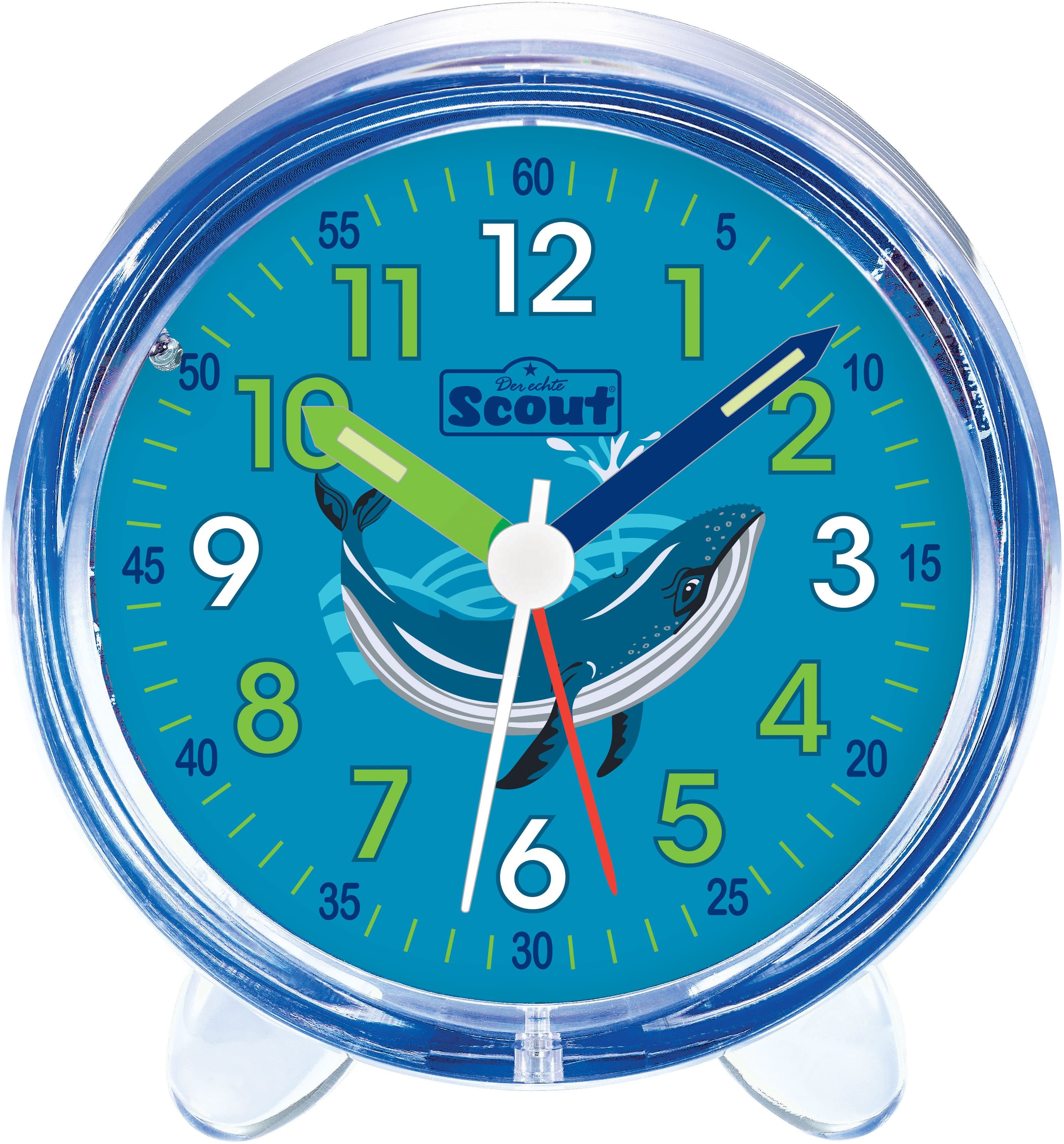 Scout Kinderwecker Favorit Quarzwecker Deep Sea Wal