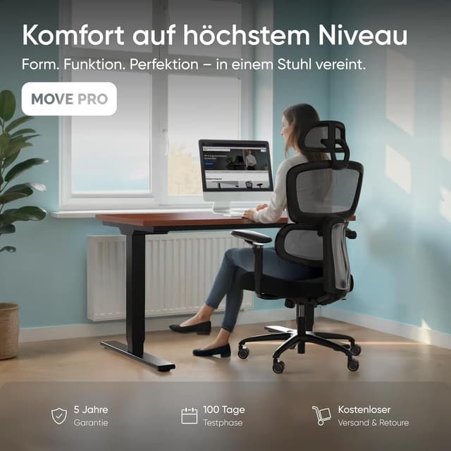 DESKSPACE Schreibtischstuhl Move Pro Bürostuhl