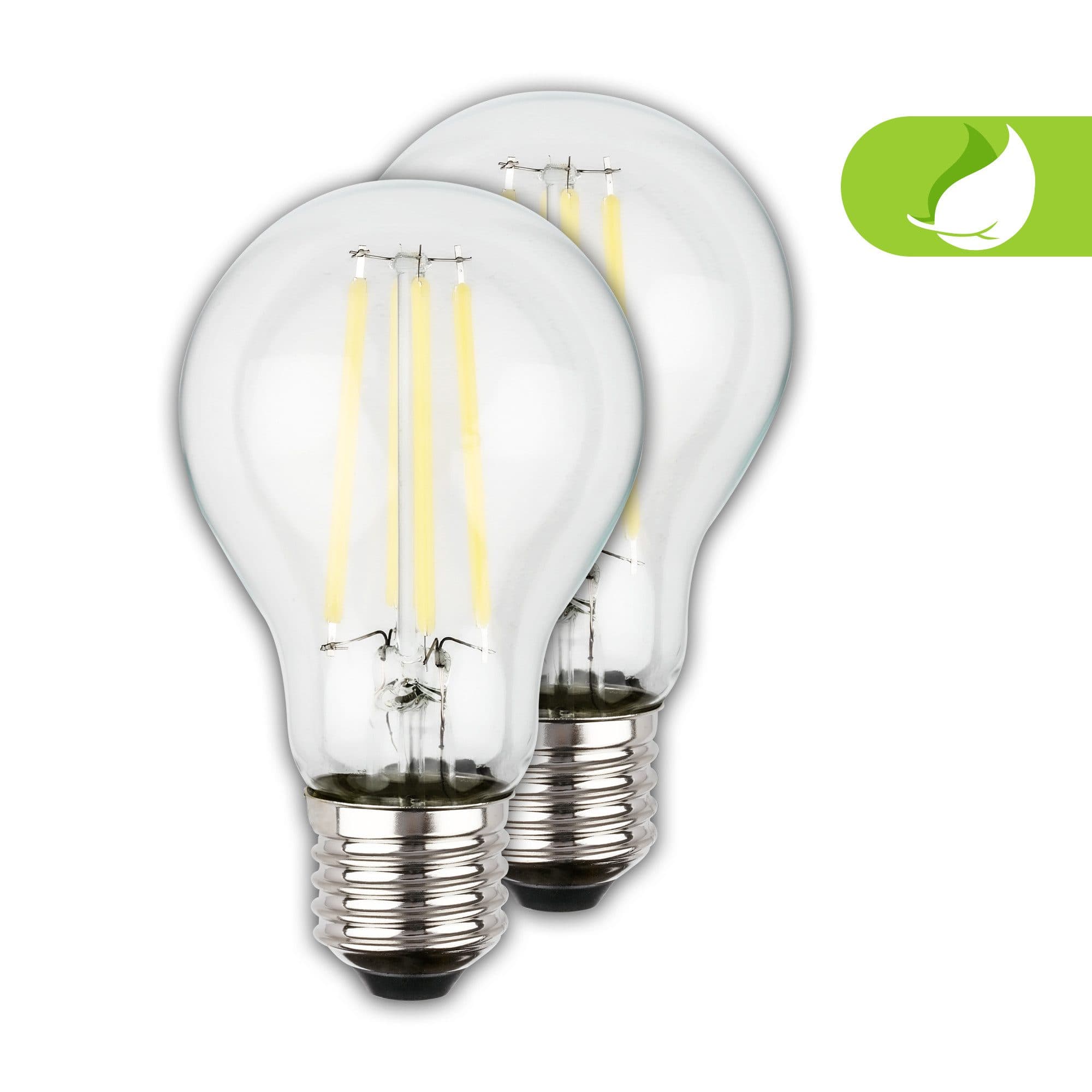Briloner Leuchten LED-Leuchtmittel A60 E27 Warmweiß 5W 2er Set - Bild 2